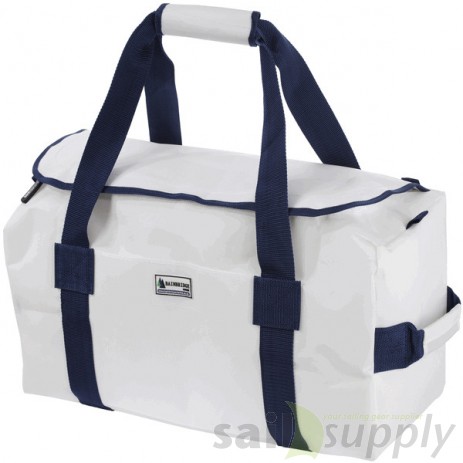 Bainbridge Zeildoek Tas Deluxe Large wit-blauw