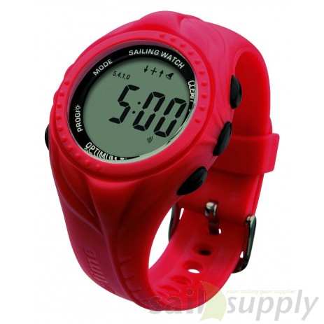 Optimum OS series 1 zeilhorloge rood