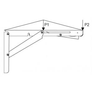 Rvs Steun - medium