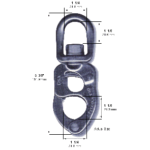 sluiting 161mm standaard T30 S