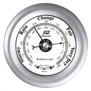 Plastimo Barometer 4inch matverchroomd