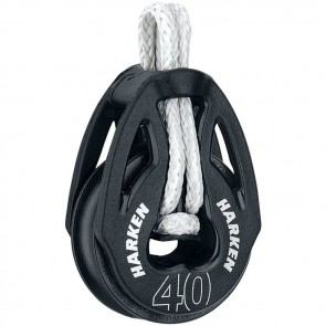 Harken 40mm T2 Loop Soft-Attach enkel blok 2148