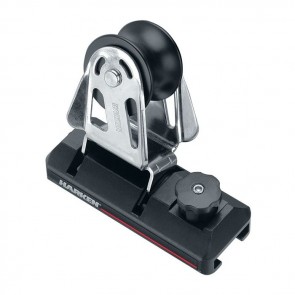 Harken BB 32mm T-rail Genua lei-oog met stopper GT326S