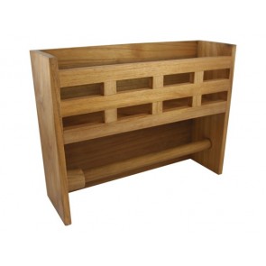 Eude Opbergrek met keukenrolhouder 33x10x25.5cm