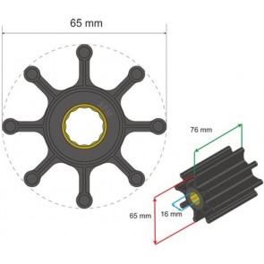 Albin Premium Impeller nr. 06-02-024