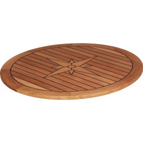 Tafelblad teak 'circle' Ã¸ 65cm