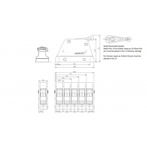 EasyLock 1 valstopper viervoudig - grijs