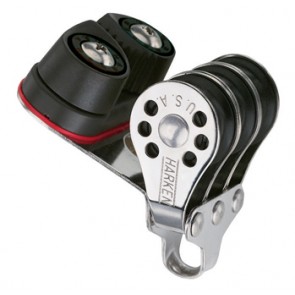 Harken 22mm Micro 3-schijfsblok + klem 230