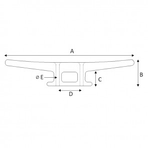 Lalizas kikker polyamide - 145mm - zwart