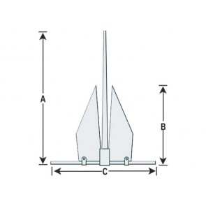 Talamex Anker populair 3 kg